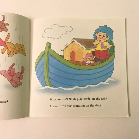 Vintage 1992 The Norfin Trolls Laugh Out Loud Book Of Jokes Riddles Scholastic - Picture 10 of 14